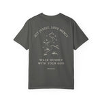 Walk Humbly Tee — Dark