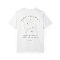 Walk Humbly Tee — Light