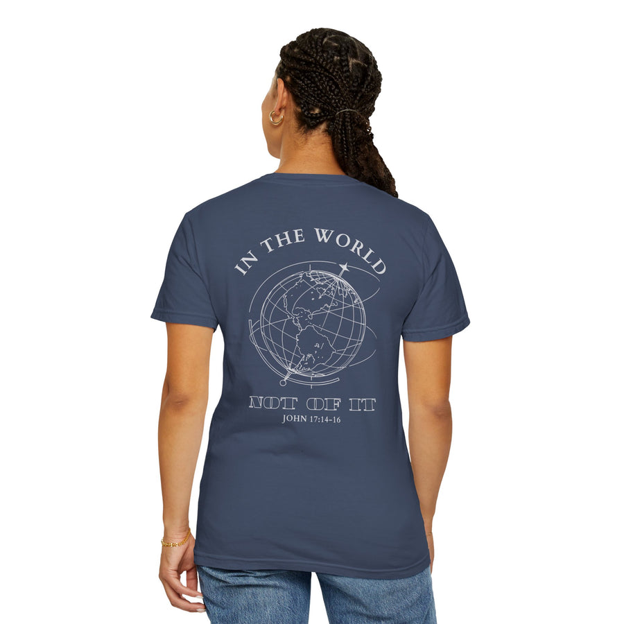 In the World, Not of It Tee — Dark