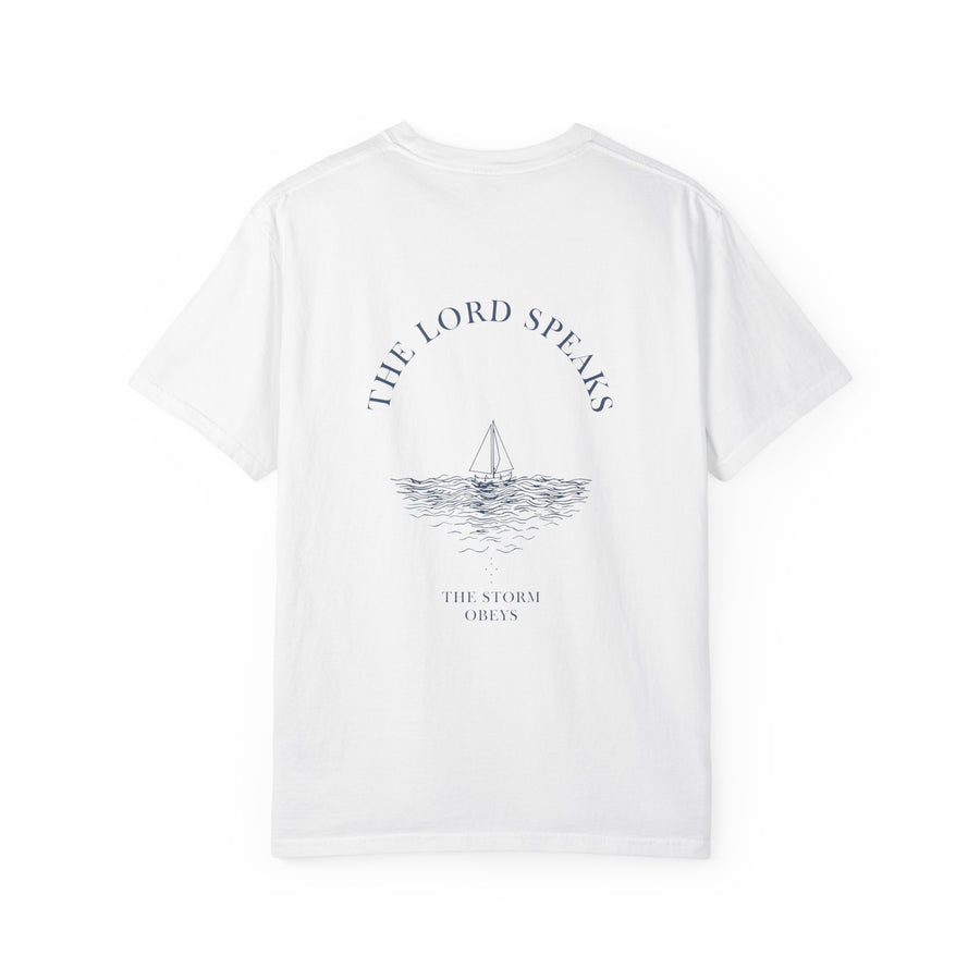 The Lord Speaks Tee — Light