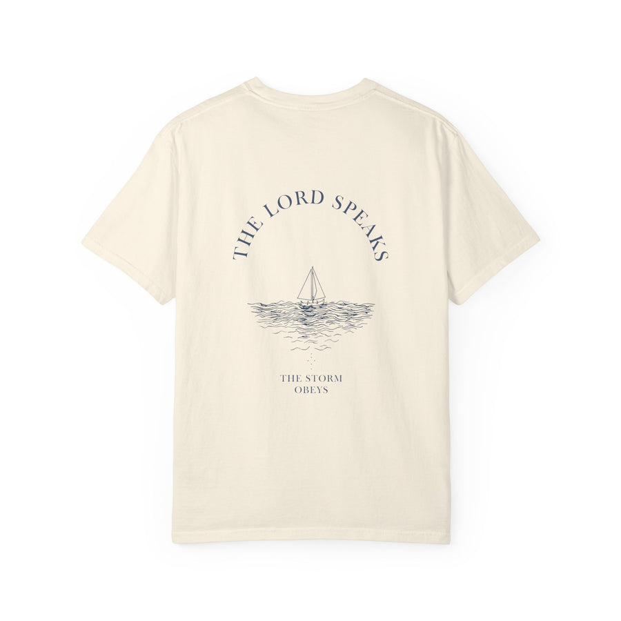 The Lord Speaks Tee — Light