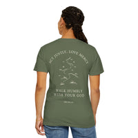 Walk Humbly Tee — Dark
