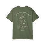 Walk Humbly Tee — Dark