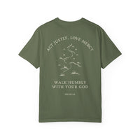 Walk Humbly Tee — Dark