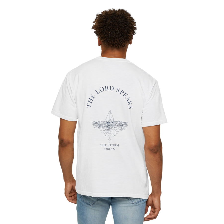 The Lord Speaks Tee — Light